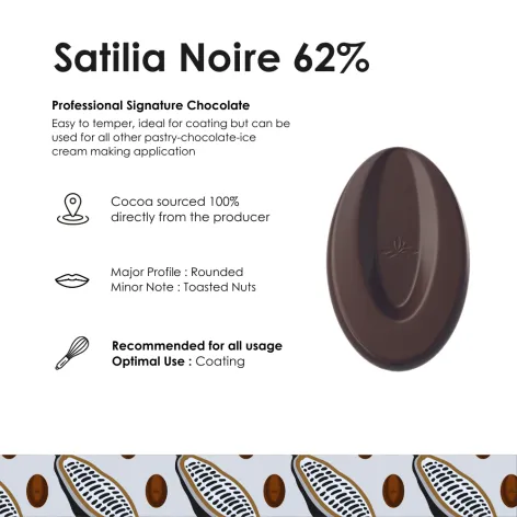 Valrhona Satilia Noire